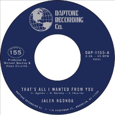 Jalen Ngonda That's All I Wanted From You / So Glad I Found You 7inch Single | 