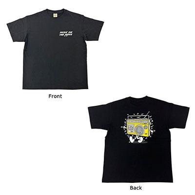 TOWER THINGS -RETRO SERIES- SHIBUYA Radio Cassette-Kun A ORGANIC COTTON Tee Black サイズXXL Apparel | TOWER RECORDS