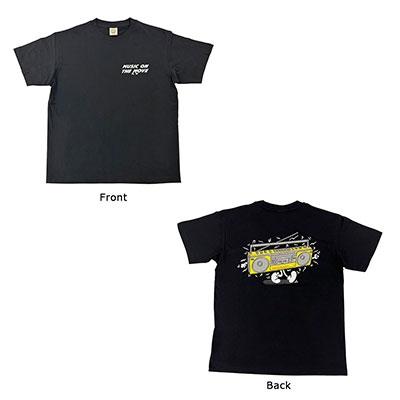 TOWER THINGS -RETRO SERIES- SHIBUYA Radio Cassette-Kun B ORGANIC COTTON Tee Black サイズXXL Apparel | TOWER RECORDS