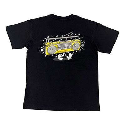 TOWER THINGS -RETRO SERIES- SHIBUYA Radio Cassette-Kun B ORGANIC COTTON Tee Black サイズXXL Apparel | TOWER RECORDS | 02
