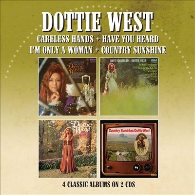 Dottie West Careless Hands / Have You Heard / I'm Only A Woman / Country Sunshine - Four Albums On 2CDs CD | 