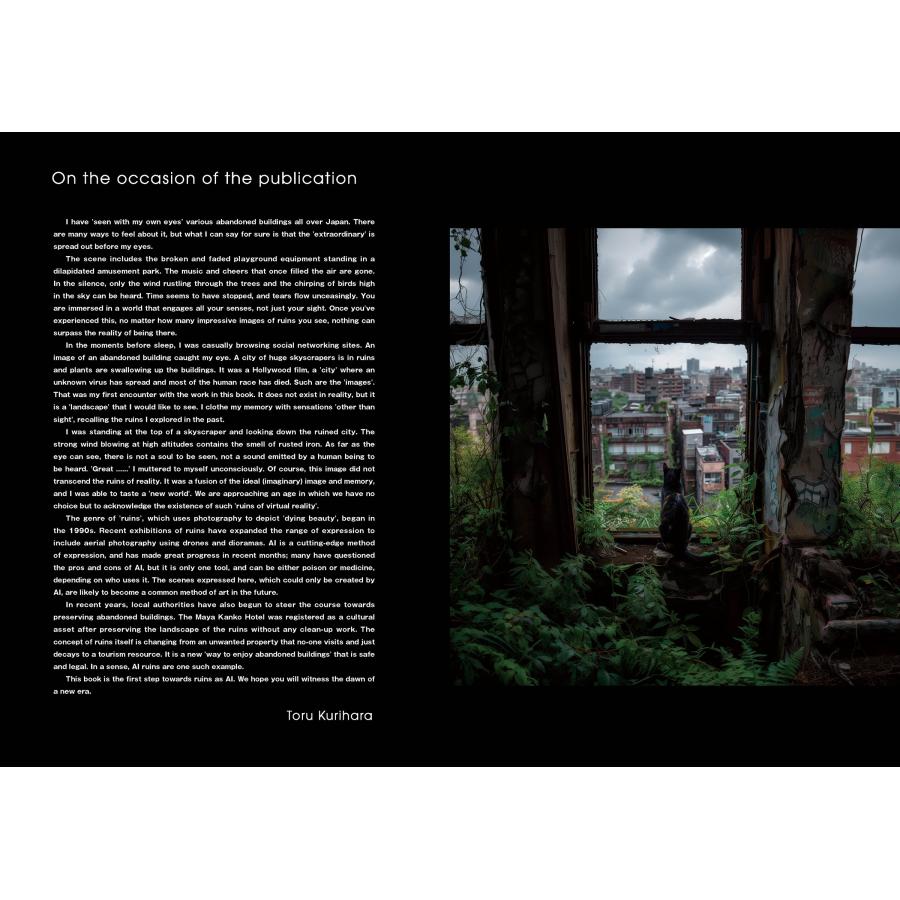 梅ヶ谷直紀 AI廃墟写真集 Ruin's Cat Book |  | 01