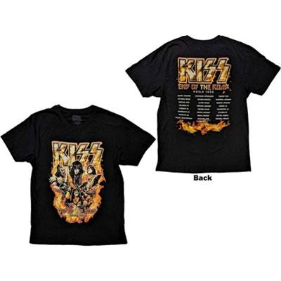 Kiss Kiss End Of The Road Tour Orange T-Shirt/Mサイズ Apparel | 