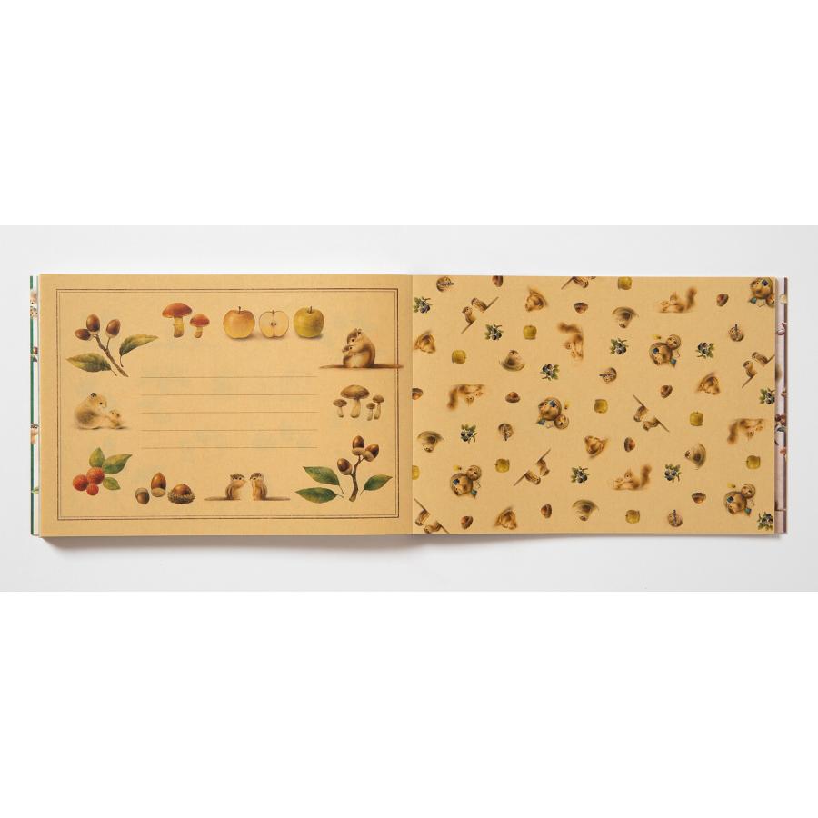 いぬいさえこ 森のちいさな動物たち いぬいさえこ100枚レターブック Book |  | 04