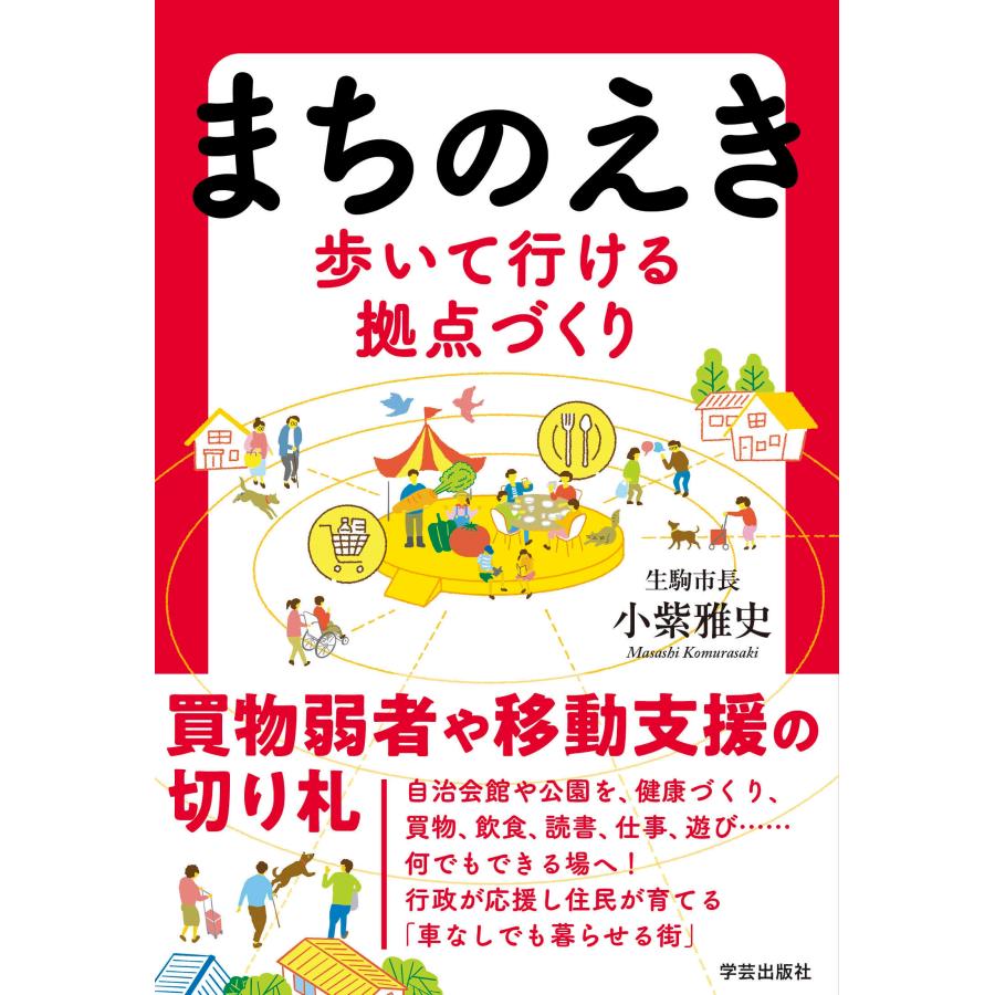 小紫雅史 まちのえき 歩いて行ける拠点づくり Book | 