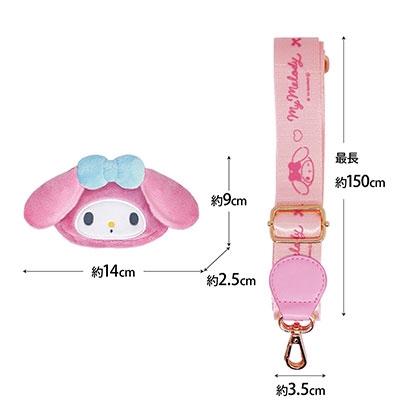 サンリオキャラクターズ ポーチ付きマルチショルダー マイ サンリオキャラクターズ ポーチ付きマルチショルダー マイ