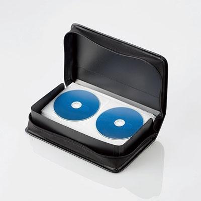 ELECOM Blu-ray/CD/DVD対応 ファスナーケース 96枚収納/ブラック Accessories |  | 03
