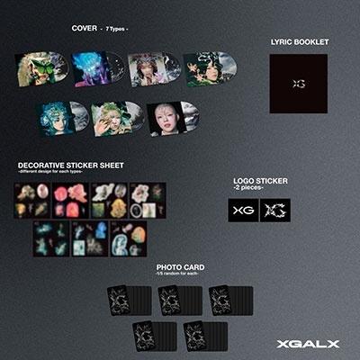 XG AWE ［CD+LYRIC BOOKLET+LOGO STICKER SET+DECORATIVE STICKER SHEET+PHOTO CARD］＜初回盤/Solo ver. (HARVEY)＞ CD |  | 01