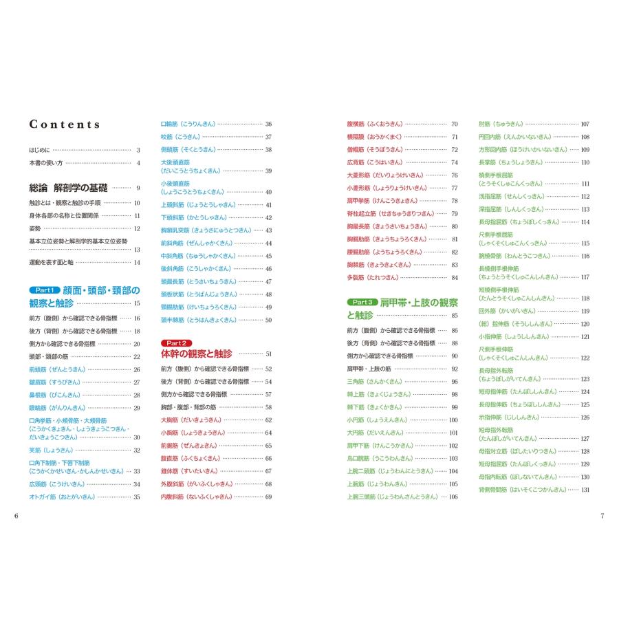 藤縄理 運動・からだ図解 筋と骨格の触診術の基本 新版 Book |  | 02