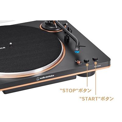 audio-technica ワイヤレスターンテーブル AT-LP70XBT ブラック