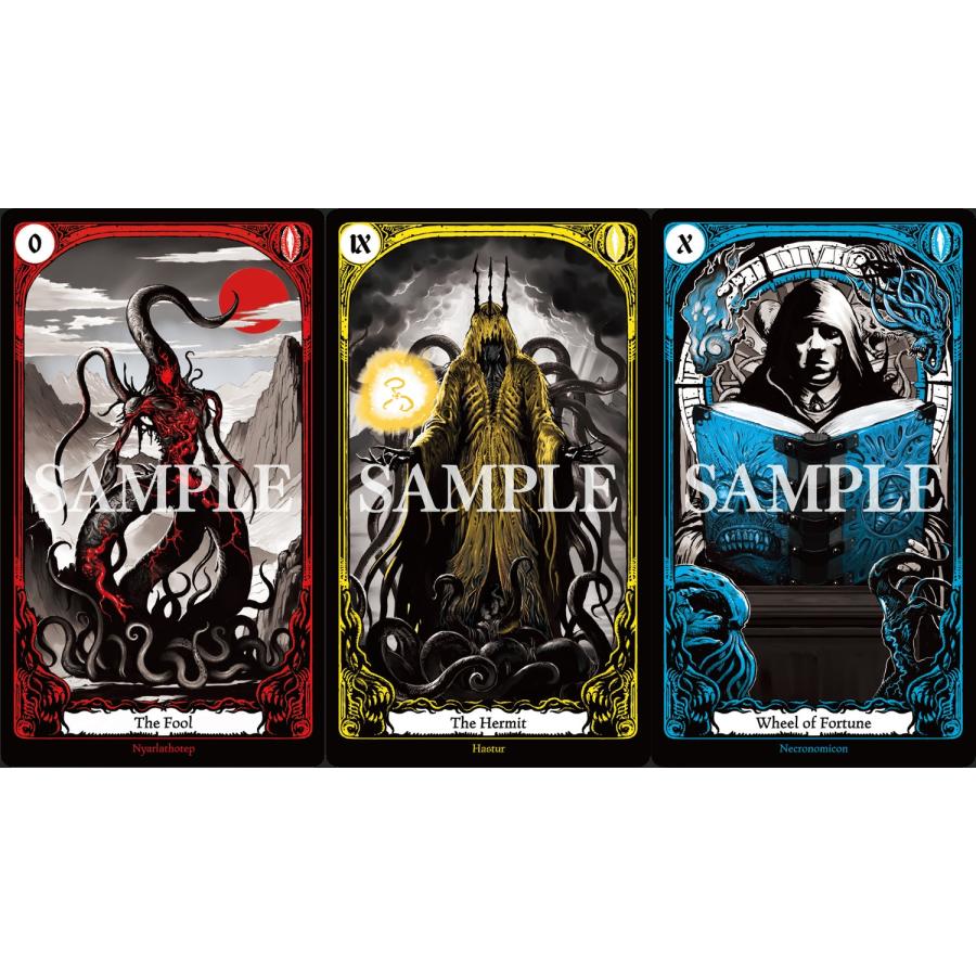 クトゥルフ神話タロットカード CTHULHU MYTHOS TAROT Ver.Major Arcana 22 cards Book |  | 01