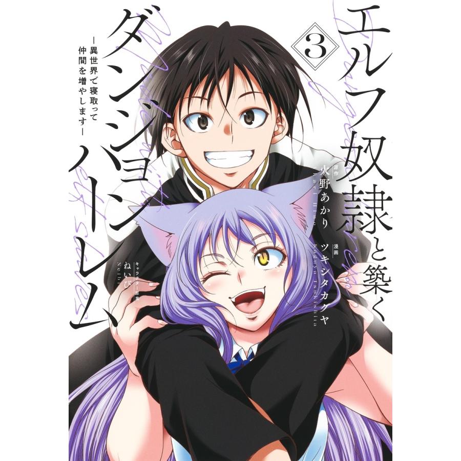 ツキシタカグヤ エルフ奴隷と築くダンジョンハーレム 3 ―異世界で寝取って仲間を増やします― COMIC | 