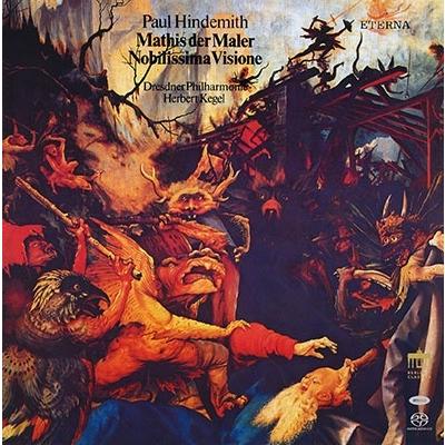 ヘルベルト・ケーゲル ヒンデミット: 交響曲「画家マティス」、バレエ音楽「気高い幻想」組曲、ウェーバーの主題による SACD Hybrid | 