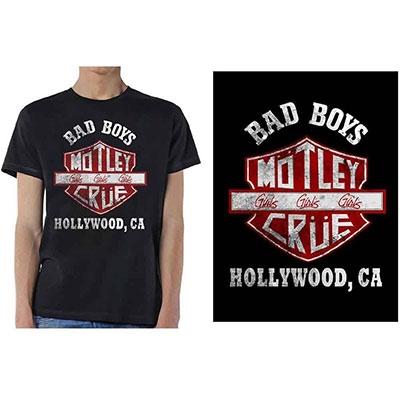 Motley Crue Motley Crue Bad Boys Shield T-Shirt/Sサイズ Apparel | TOWER RECORDS