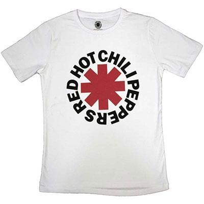 Red Hot Chili Peppers Red Hot Chili Peppers Classic Asterisk Ladies White T-Shirt/Sサイズ Apparel | TOWER RECORDS