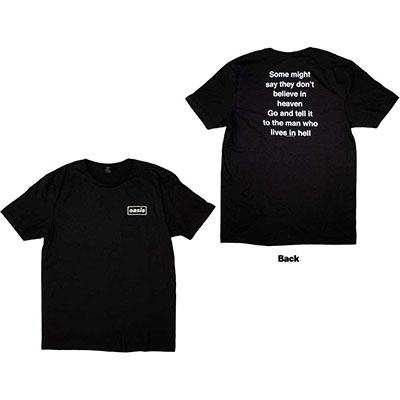 Oasis Oasis-Some Might Say Lyric (Back Print)/XLサイズ Apparel | 