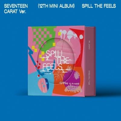 SEVENTEEN SPILL THE FEELS: 12th Mini Album (CARAT Ver.) CD SEVENTEEN SPILL THE FEELS: 12th Mini Album (CARAT Ver.) CD