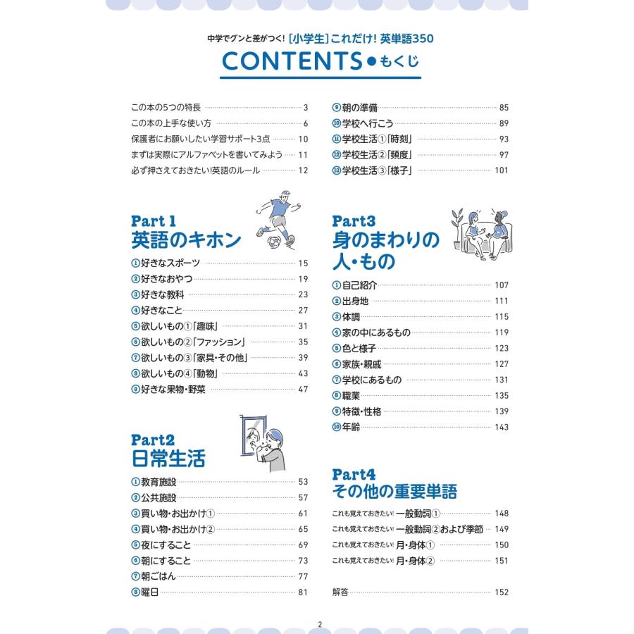 國立拓治 中学でグンと差がつく! [小学生]これだけ!英単語360 Book |  | 02