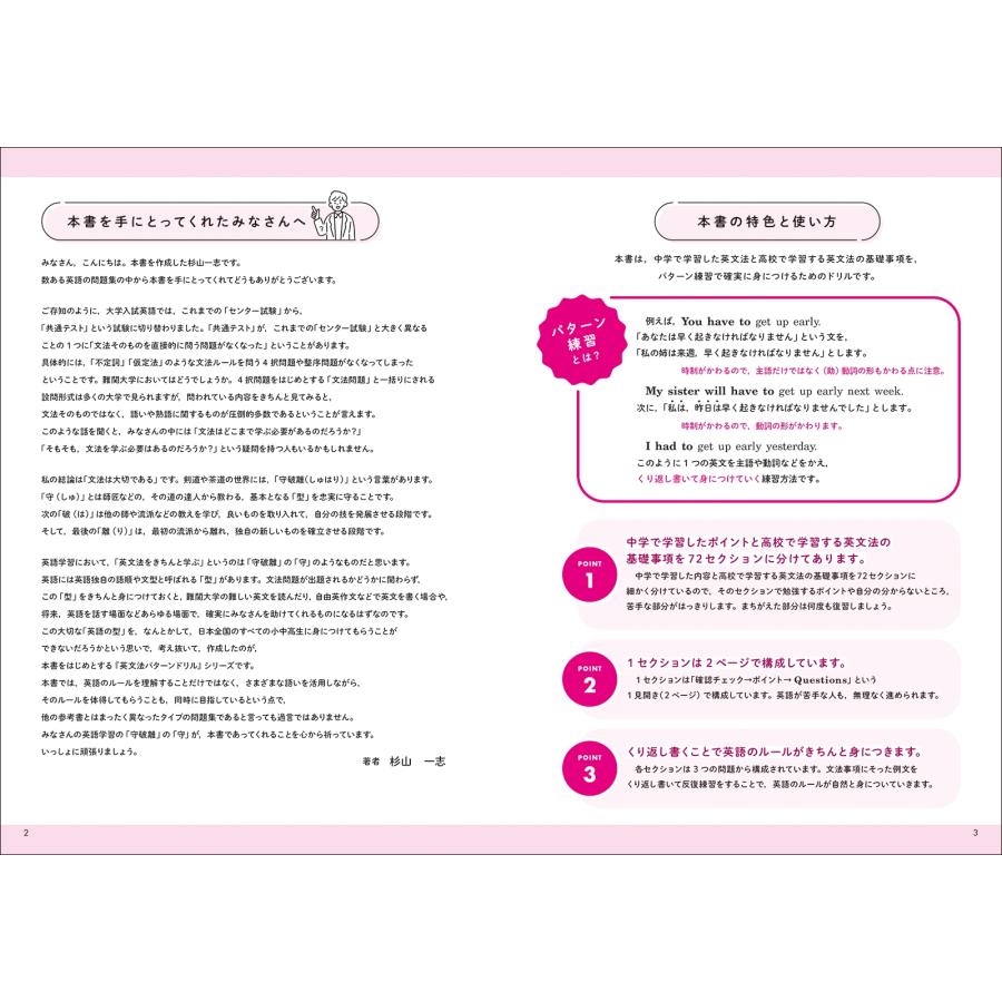 杉山一志 高校英文法 パターンドリル 超基礎編 Book |  | 01