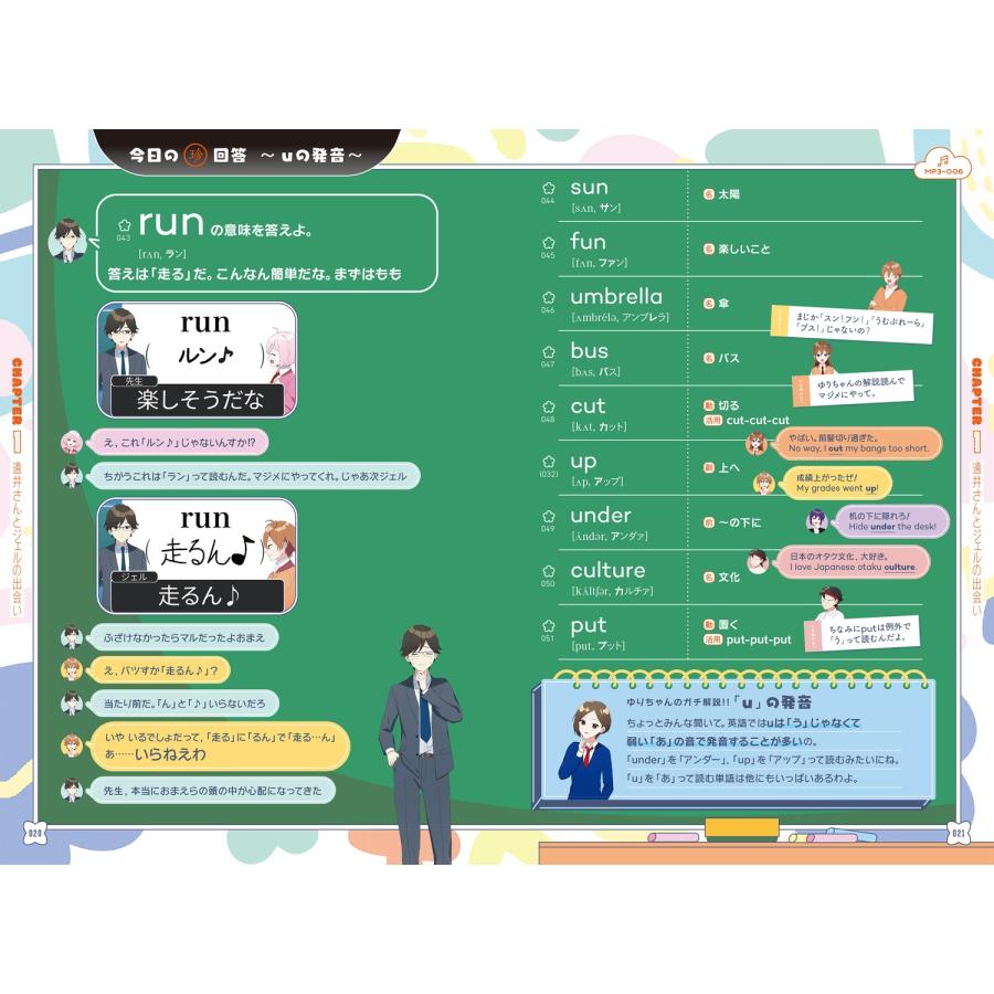 ジェル ジェル(すとぷり)公式! 遠井さんと学ぶ中学英単語1001 Book |  | 03