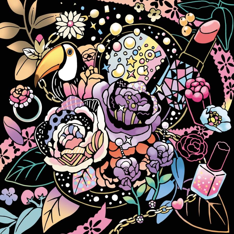 心がやすらぐスクラッチアート 夢いっぱいの薔薇の花園 Book |  | 03