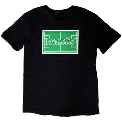 Oasis Maine Road Football Pitch (Back Print) Tシャツ BLACK/XLサイズ Apparel | 