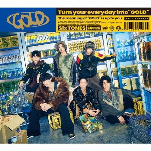 SixTONES GOLD ［CD+Blu-ray Disc］＜初回盤B＞ CD : タワーレコード