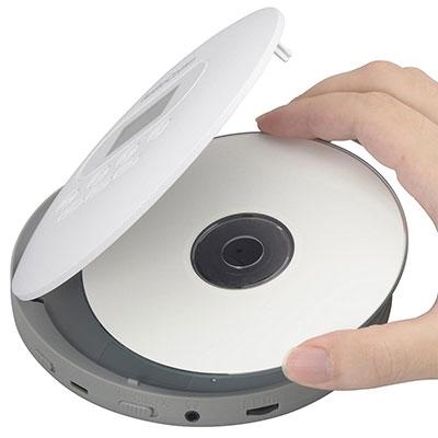 OHM ポータブルCDプレーヤー CDP-858Z ホワイト(リモコン付きステレオイヤホン付属) Accessories |  | 03