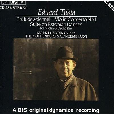 ネーメ・ヤルヴィ VIOLIN CTO 1/PRELUDE SOLENNEL/ETC:TUBIN CD | 