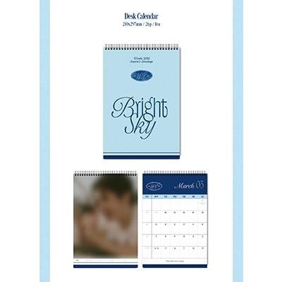 WONHO WONHO 2025 Season's Greetings [Bright Sky] DESK CALENDAR VER. ［CALENDAR+GOODS］ Book_2