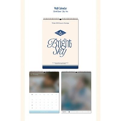 WONHO WONHO 2025 Season's Greetings [Bright Sky] WALL CALENDAR VER. ［CALENDAR+GOODS］ Book |  | 02