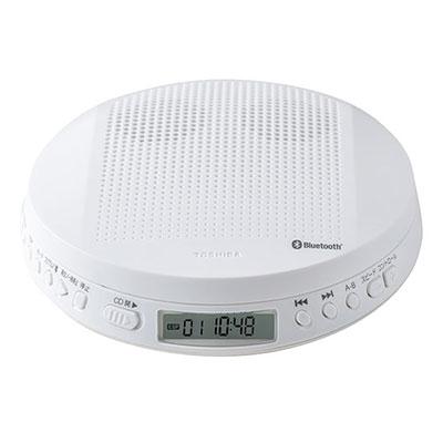 東芝 Bluetooth ポータブルCDプレーヤー ステレオスピーカー搭載 TY-P50 ホワイト Accessories | 
