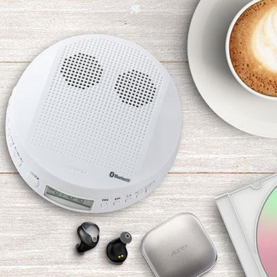 東芝 Bluetooth ポータブルCDプレーヤー ステレオスピーカー搭載 TY-P50 ホワイト Accessories |  | 09