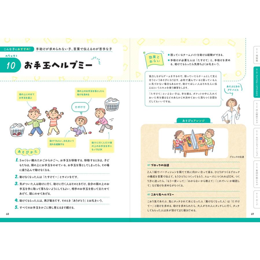 藤原里美 発達が気になる子のソーシャルスキル遊び 楽しむだけで 生活に役立つ Book |  | 01