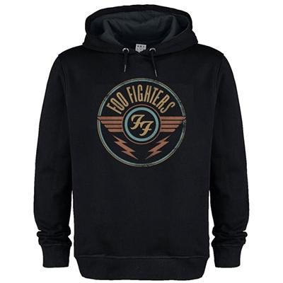 Foo Fighters FOO FIGHTERS Air Amplified Vintage Black Hoodie/M Apparel | 
