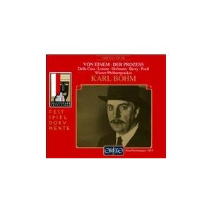 Boehm, Karl/Vienna Philharmonic Orchestra/Vienna State Opera Chorus Von Einem: Der Prozess CD | 