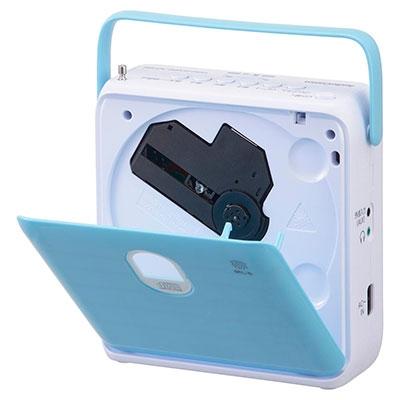 AudioCommステレオCDラジオ AM/FMステレオ RCR-600Z-H ブルー Accessories |  | 02