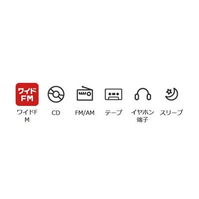 東芝 CDラジオカセットレコーダー TY-CDM2 ホワイト Accessories |  | 01