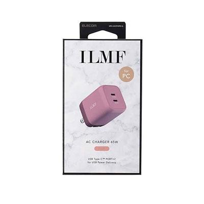 ILMF キューブAC充電器 Type-C 2ポート Pink Accessories |  | 01