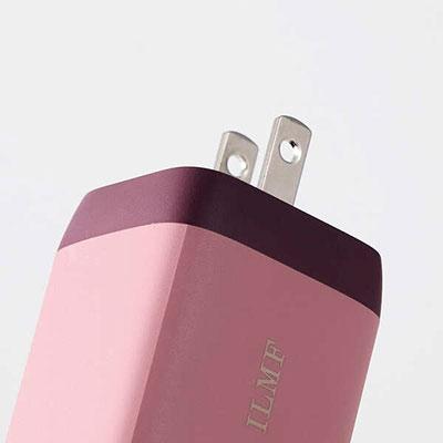 ILMF キューブAC充電器 Type-C 2ポート Pink Accessories |  | 06