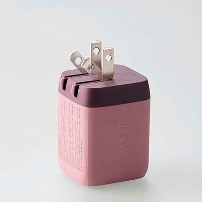 ILMF キューブAC充電器 Type-C 2ポート Pink Accessories |  | 07