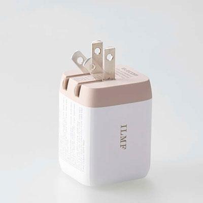 ILMF キューブAC充電器 Type-C 2ポート White Accessories |  | 07