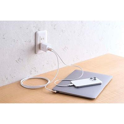 ILMF キューブAC充電器 Type-C 2ポート White Accessories |  | 09