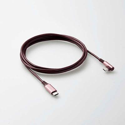 ILMF L字コネクタ ケーブル Type-C Type-C(2.0m) Pink Accessories |  | 02