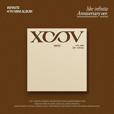 INFINITE LIKE INFINITE: 8th Mini Album (Anniversary Ver.)(ランダムバージョン) CD（Yahoo!・タワーレコード Yahoo!店）