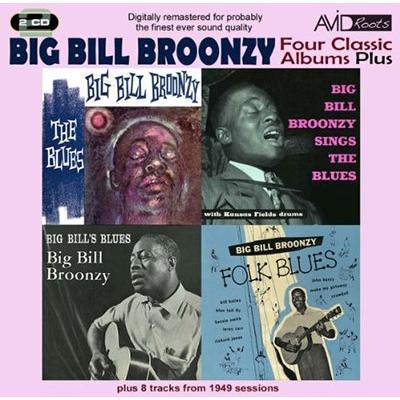 Big Bill Broonzy Four Classic Albums Plus CD | 