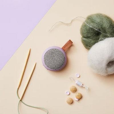 Kreafunk aGO II Fabric Bluetoothスピーカー カームパープル Accessories |  | 02