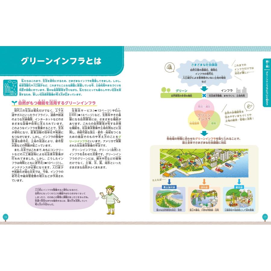 福岡孝則 グリーンインフラって何だろう? 自然と共生する社会づくりをさぐろう Book |  | 03