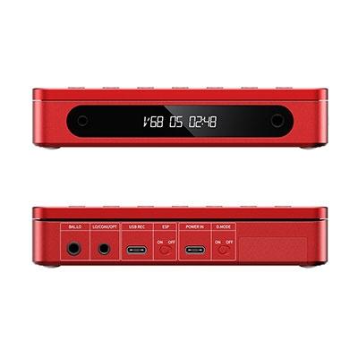FIIO Bluetooth ポータブルCDプレーヤー FIO-DM13BT Red