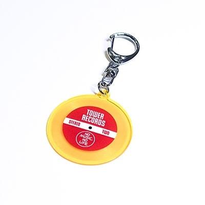 The Music × TOWER RECORDS ミュージックキーホルダー クリア レッド Accessories | TOWER RECORDS | 01